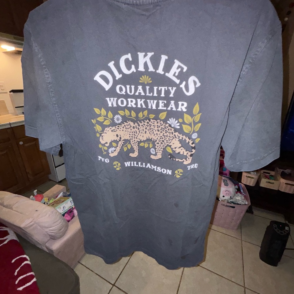 Dickies Gray Short Sleeve Tee